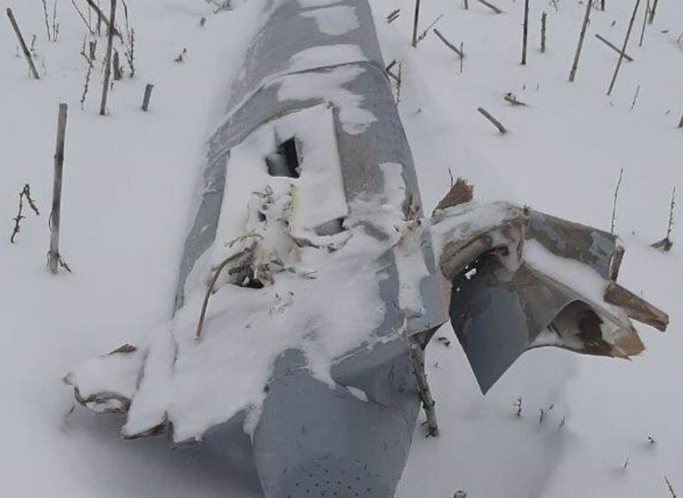 Новые фото обломков сбитого беспилотника под Волгоградом появились в Сети